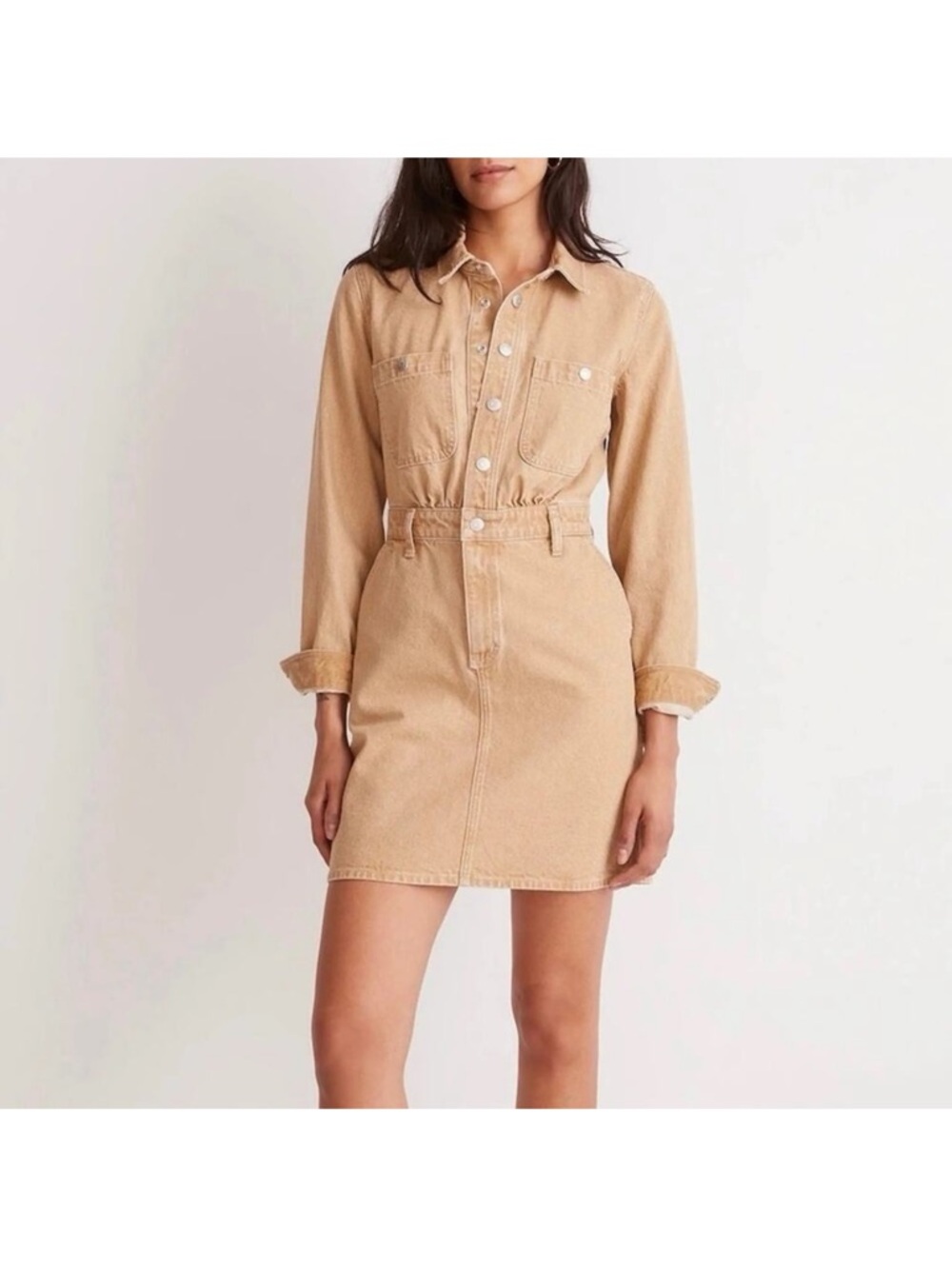 Madewell Denim Utility Dress